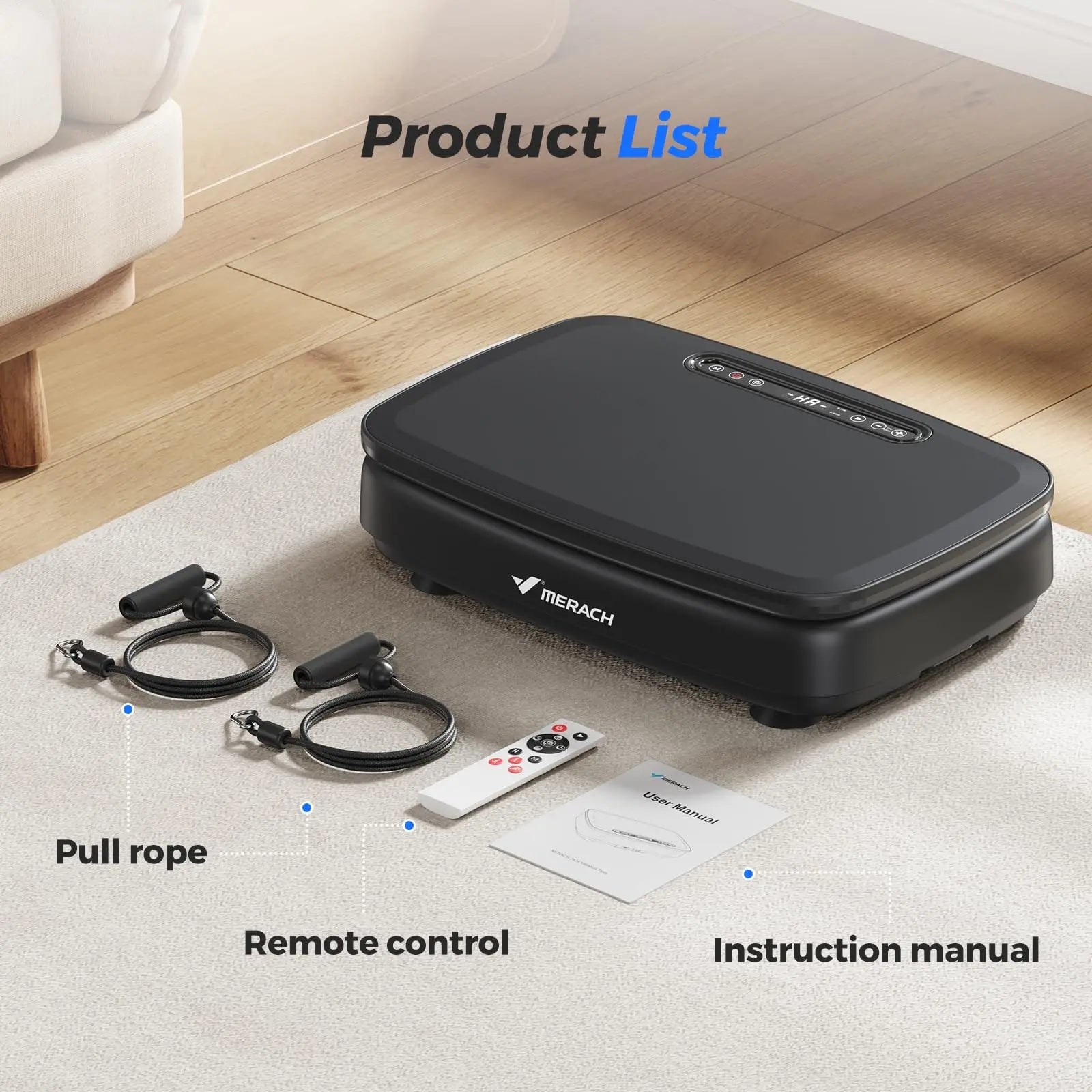 MERACH Vibration Plate Exercise Machine