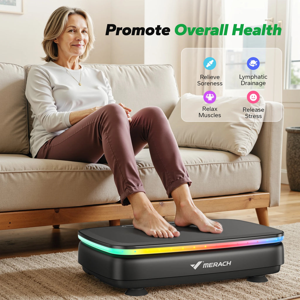 MERACH Vibration Plate Exercise Machine