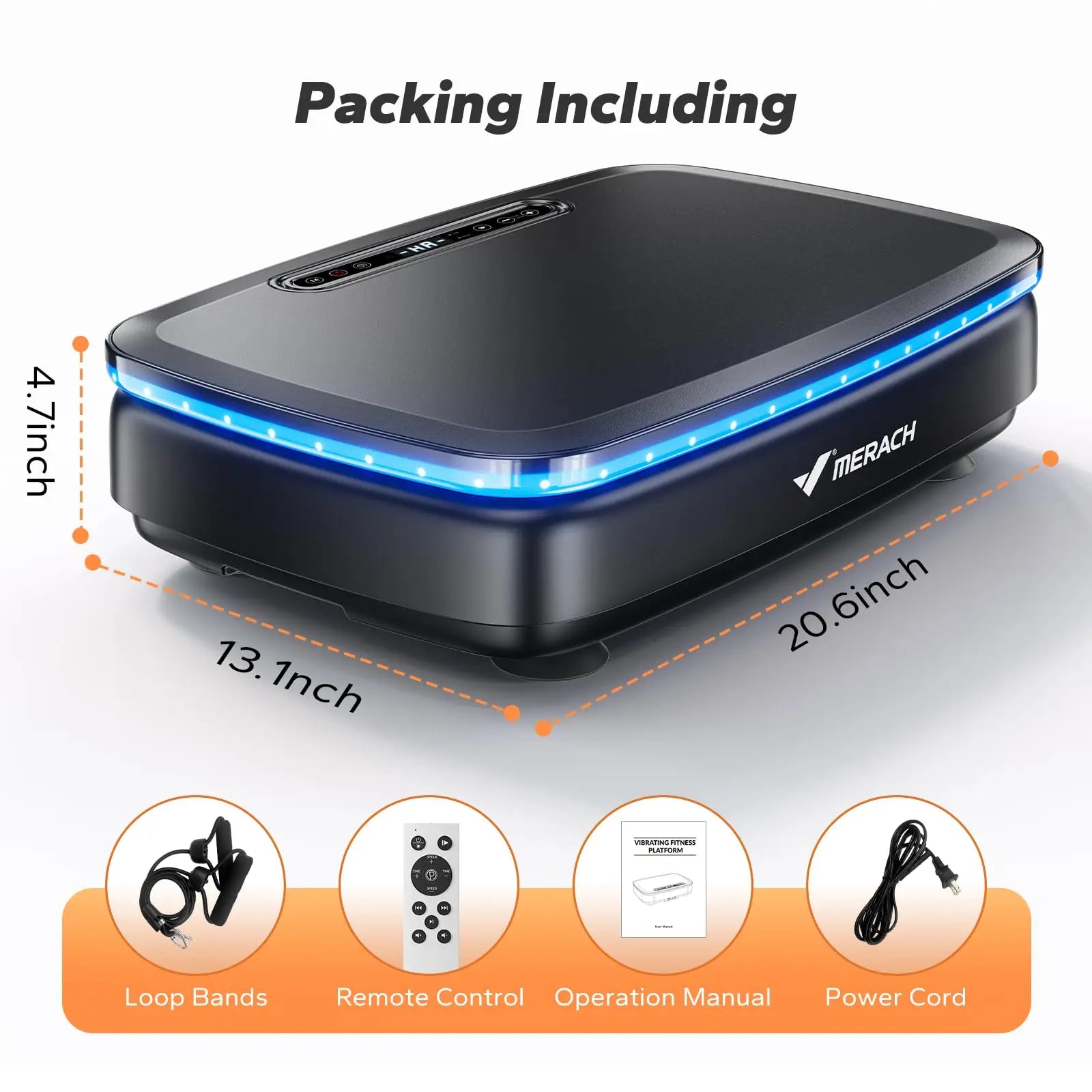 MERACH Vibration Plate Exercise Machine