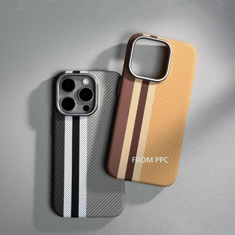 Carbon Fibre Magnetic iPhone Case