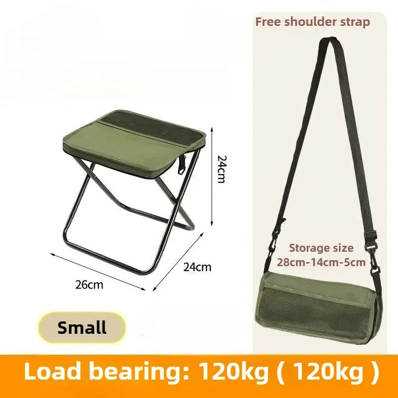 Portable Backpack Stool Foldable