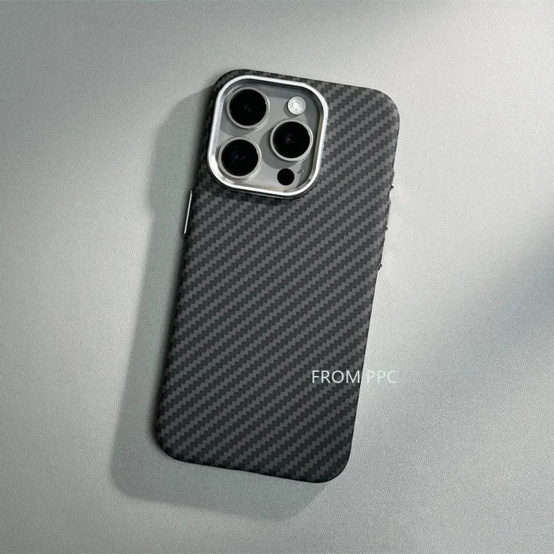 Carbon Fibre Magnetic iPhone Case
