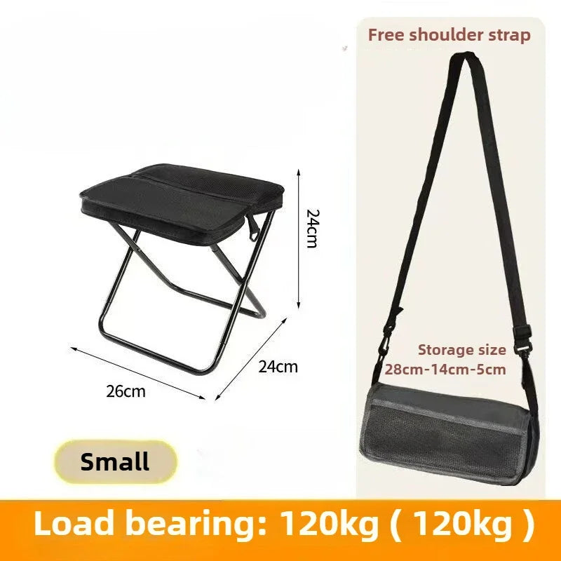 Portable Backpack Stool Foldable