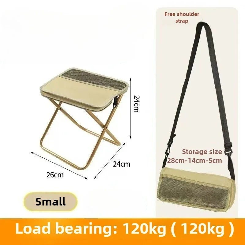 Portable Backpack Stool Foldable