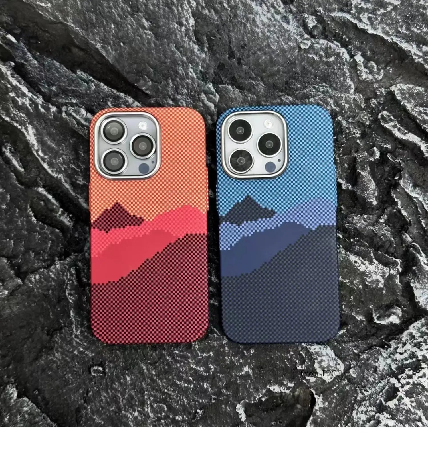 Carbon Fibre Magnetic iPhone Case