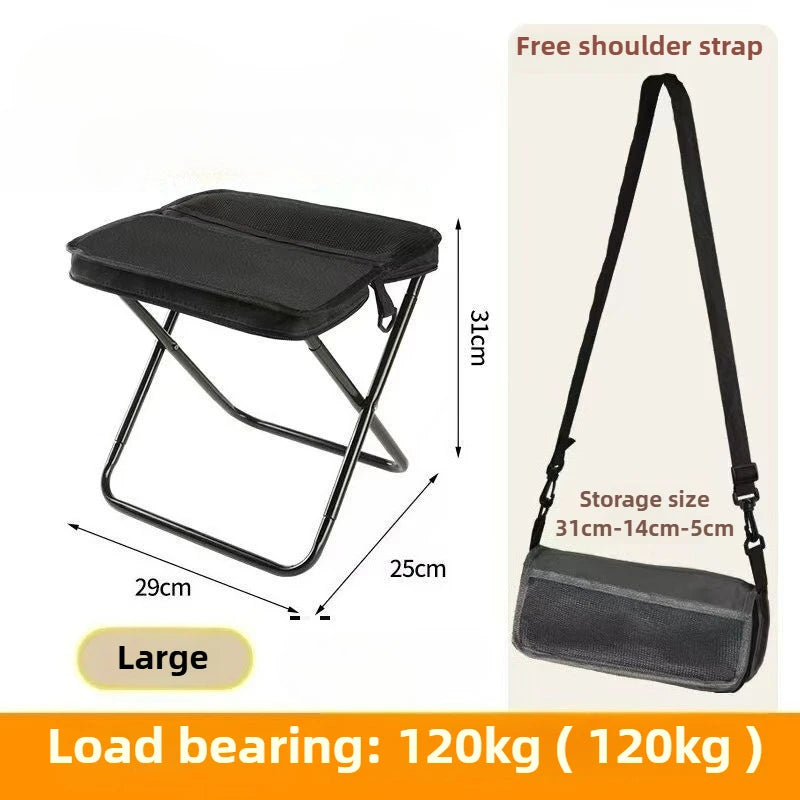 Portable Backpack Stool Foldable