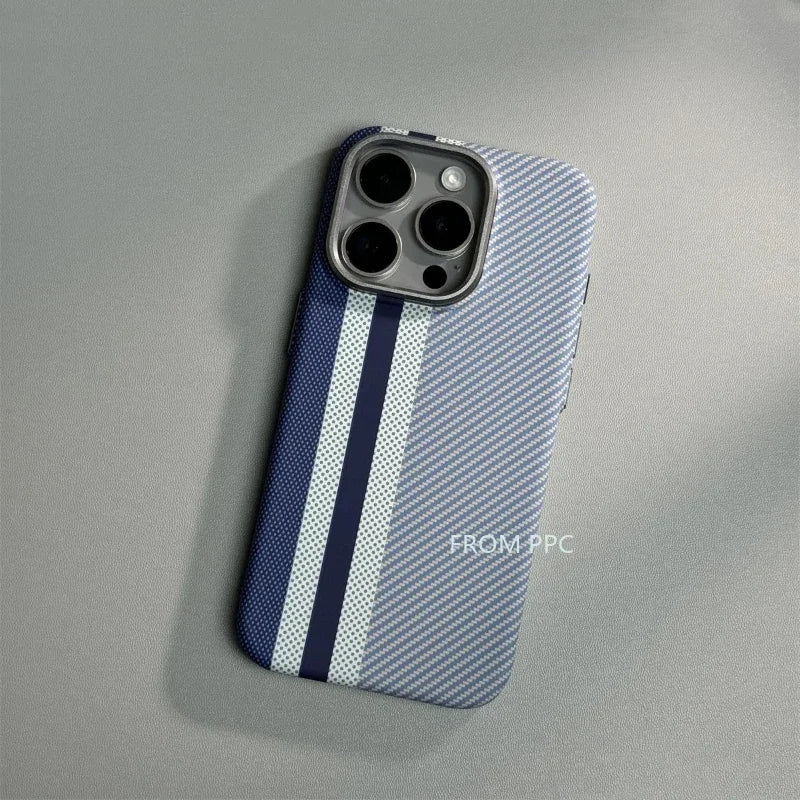 Carbon Fibre Magnetic iPhone Case